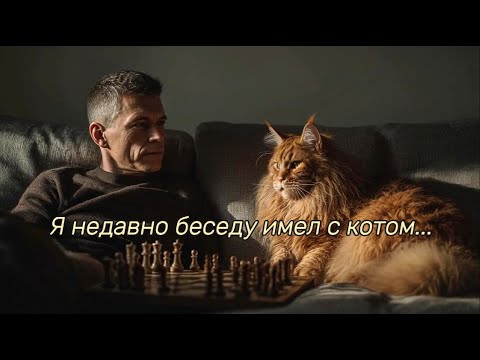 'Я недавно беседу имел с котом' - на стихи Сергея Плотова