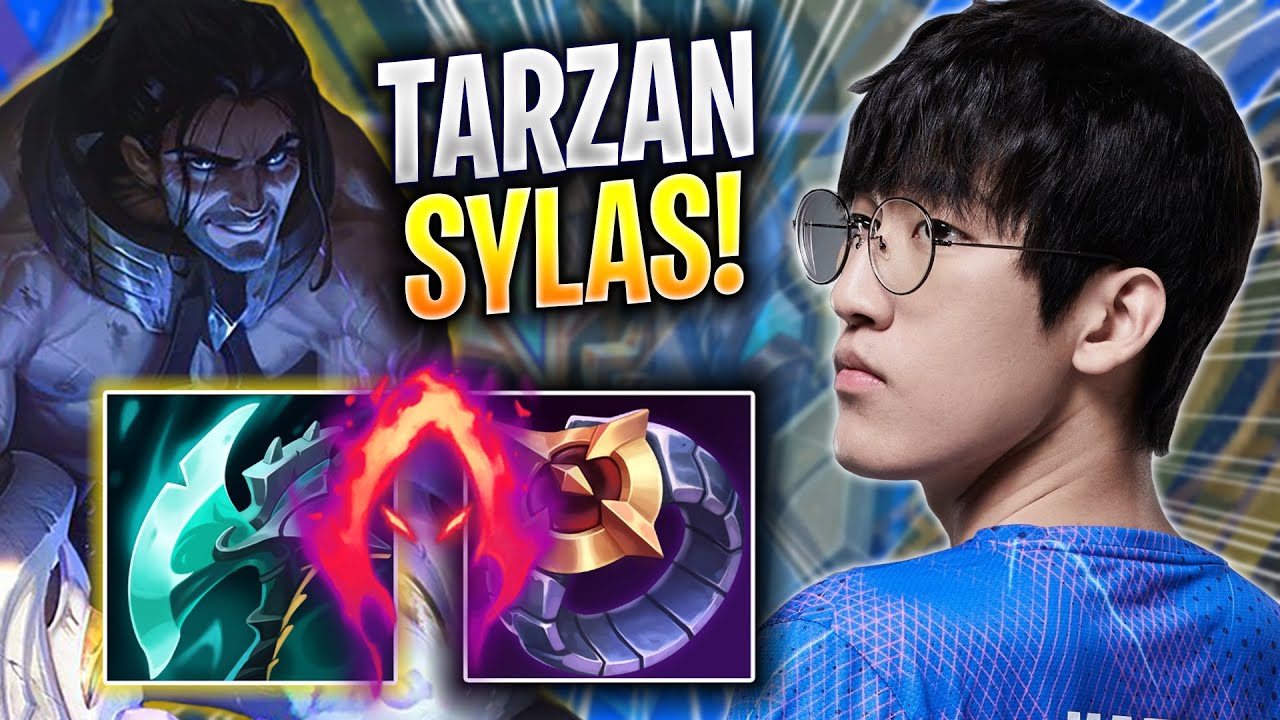 TARZAN IS SO CLEAN WITH SYLAS! - LNG Tarzan Plays Sylas JUNGLE vs Lee Sin! | Season 2023