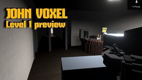 Agent Voxel - First Level Preview