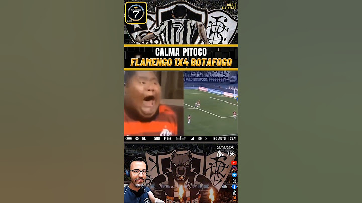 CALMA PITOCO | BOTAFOGO 4X1 FLAMENGO | RECORDAR É VIVER