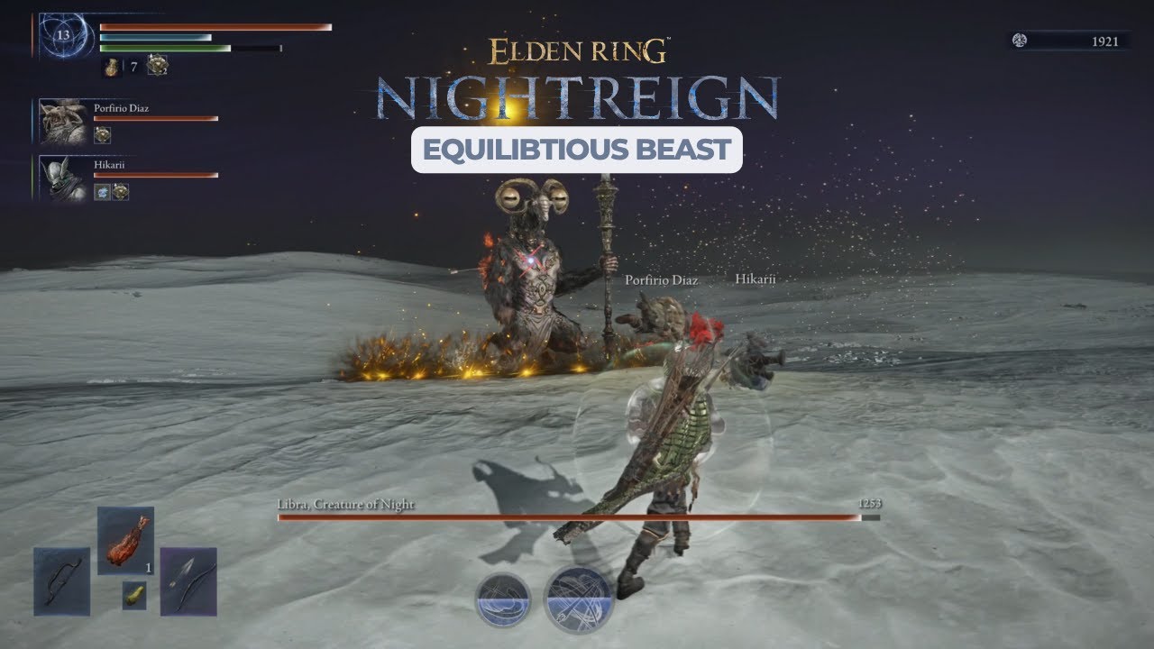 Elden Ring Nightreign - Equilibtious Beast - YouTube