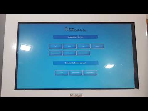 Borne gestion de file d'attente intégrale