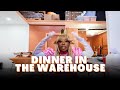 WELCOME TO OUR VILLAGE DINNER IN OUR WAREHOUSE VLOGMAS 11 🎄