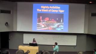 Closing Remarks from Camp Tiger Orientation