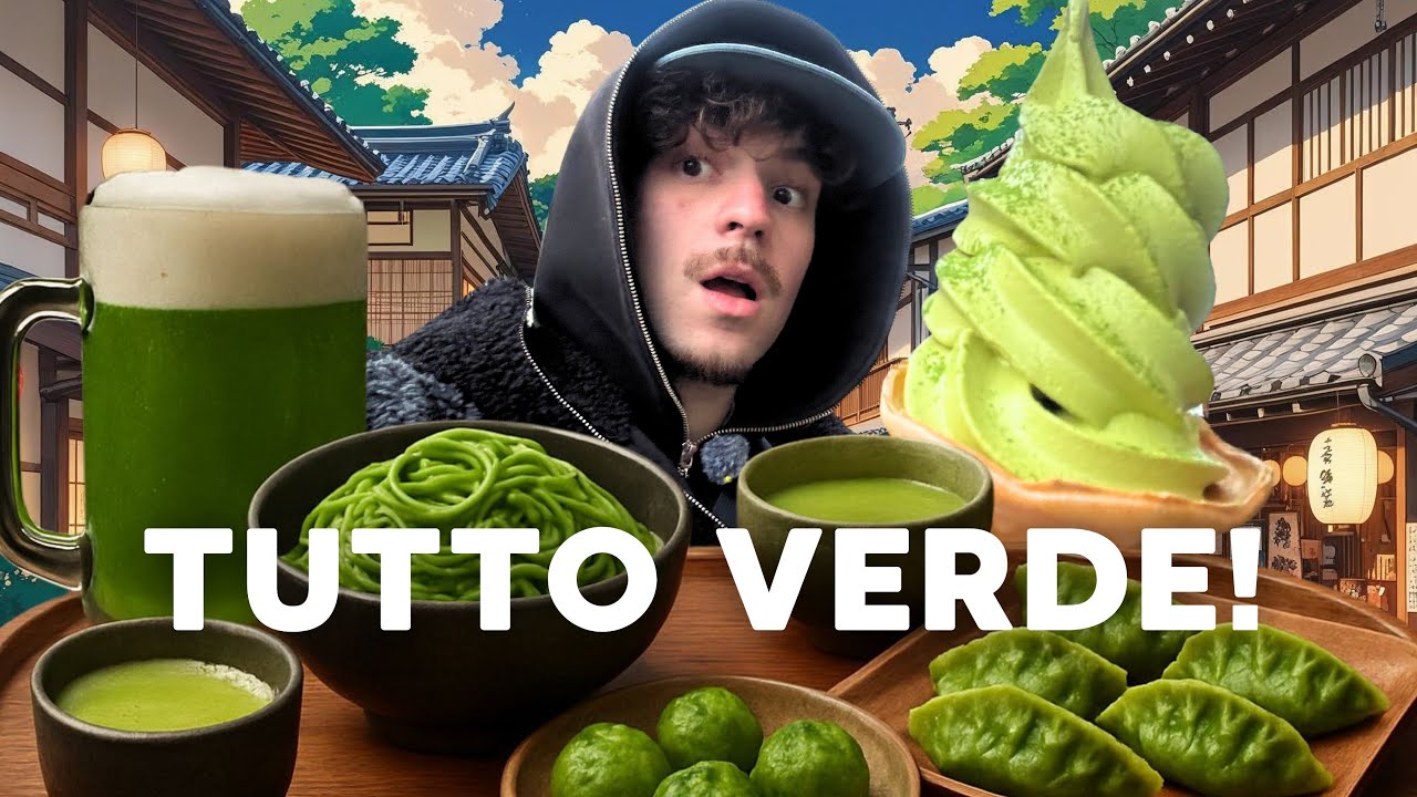 MANGIO solo CIBO VERDE per 24 ORE a KYOTO