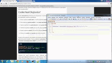 10 - Php Cookie Çerezler