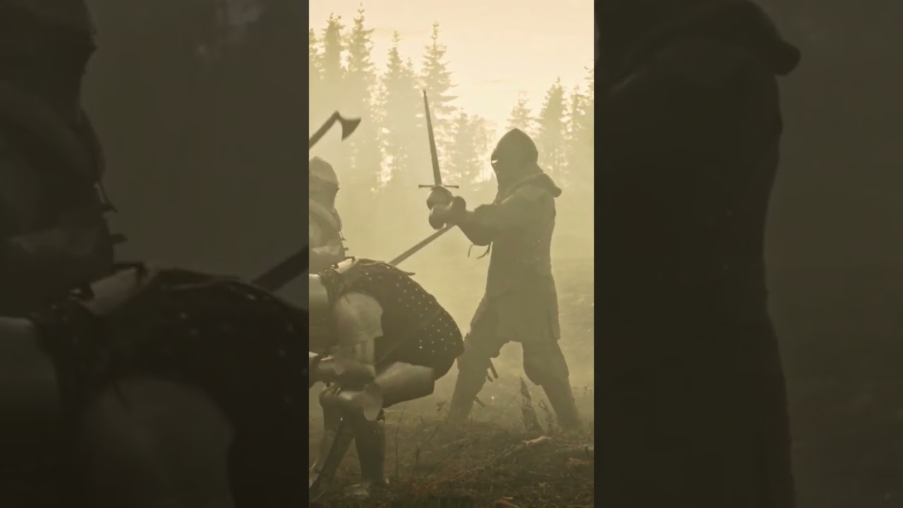 The Blind King who charged into battle tied to his Knights. 