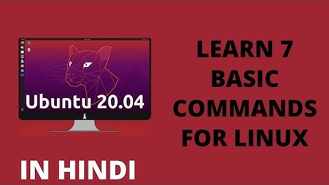 Learn 7 Basic Commands For Linux | cd, ls, mkdir, rmdir, rm, cp, mv