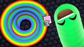Slither.io NEW Secret Skins Mod Nyan Cat Vs Invisible Ninja Live Stream! Slither.io NEW Secret Skins Mod Nyan Cat Vs Invisible Ninja Live Stream!