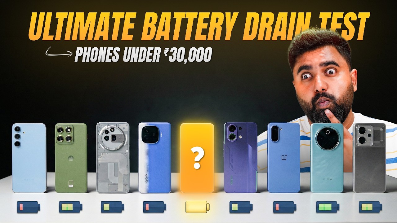 The Ultimate Battery Drain Test 2026!