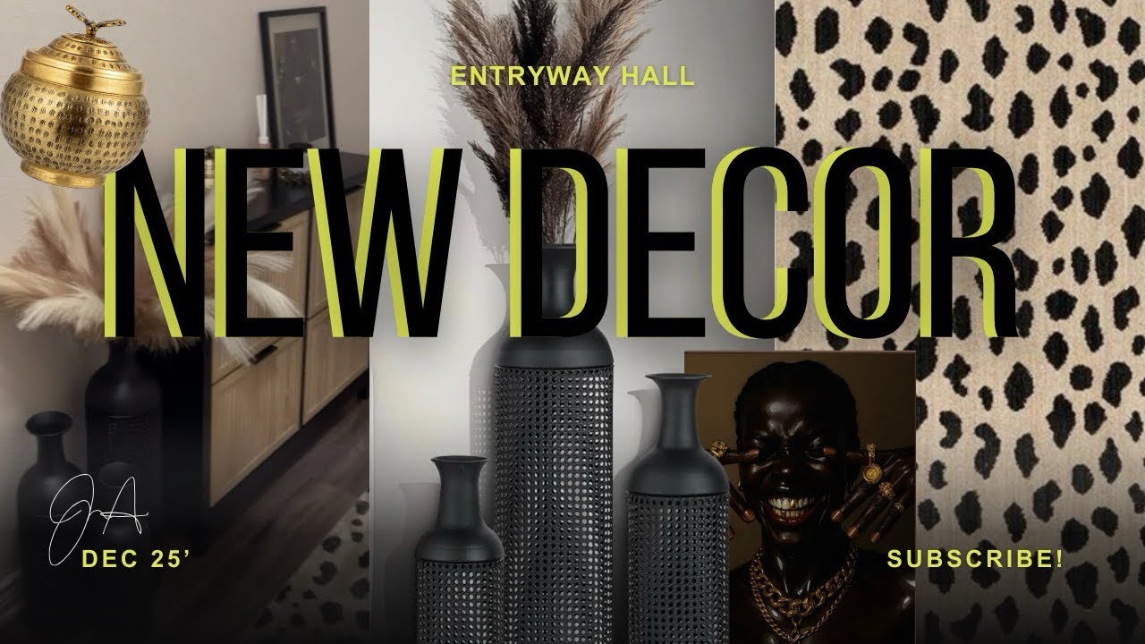 Entryway Hall Decor. I’m happy about my new decor and I can’t wait to ...