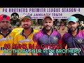     pk brothers vs dg thodannur  pk brothers premiere league 2024