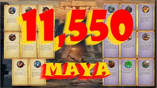 11,550 scores on Revelation of Maya Event | Evony The King's Return screenshot 2
