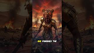 Kali vs Sekhmet: Goddesses of Wrath Unleashed #mythology #shorts