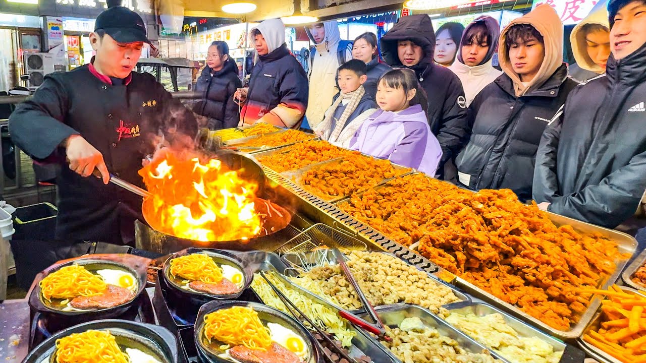 Самая популярная уличная еда в китайском Чжэнчжоу, 35 видов специальных закусок,