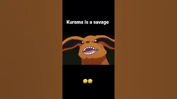 Kurama Destroys Shukaku #shorts