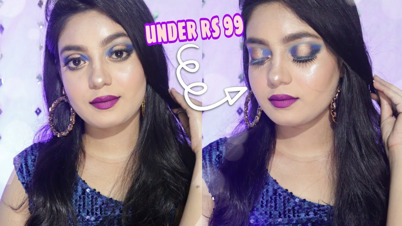 COCKTAIL PARTY MAKEUP UNDER 99💫💄|HOW TO DO MAKEUP FOR BEGINNERS||AS BLUSH