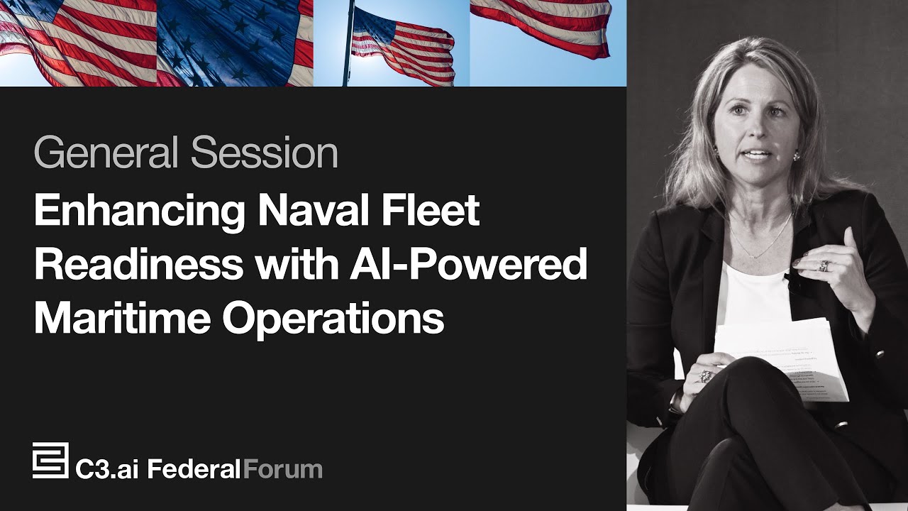 AI-Powered Maritime Operations for Naval Fleet Readiness | C3 AI Federal Forum 2025