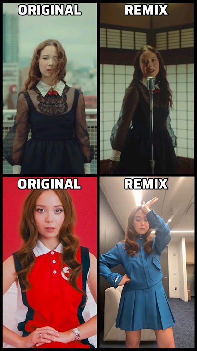 Which one is better? Original Vs Remix Laufey Confess Your love #shorts #laufey