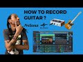 How to record your guitar faster than ever using studio one guitar studioone howto
