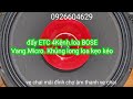 Loa BOSE. ĐẨY 4KÊNH.ÂM LY. MICRO....