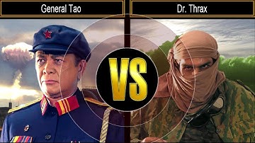 Shockwave Mod Challenge Mode: General Tao VS Dr. Thrax