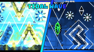 Tidal Wave Original vs Layout(NEW TOP 1) | Geometry Dash Comparison
