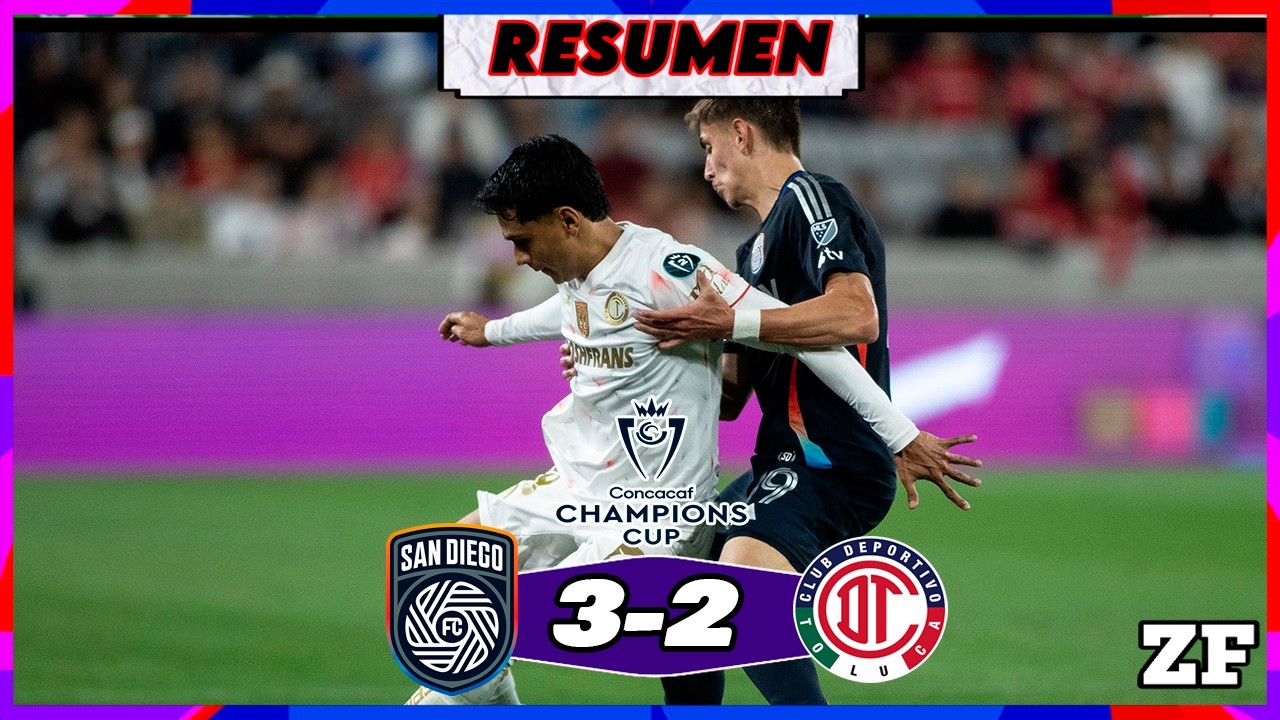 🔴 TOLUCA VS SAN DIEGO EN VIVO ⚽ LIGA DE CAMPEONES CONCACAF 2026 OCTAVOS DE FINAL 🏆 ZONA FUT