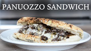 BEST Ribeye Steak Sandwich Recipe In Panuozzo Bread | Roccbox Pizza Oven Recipes