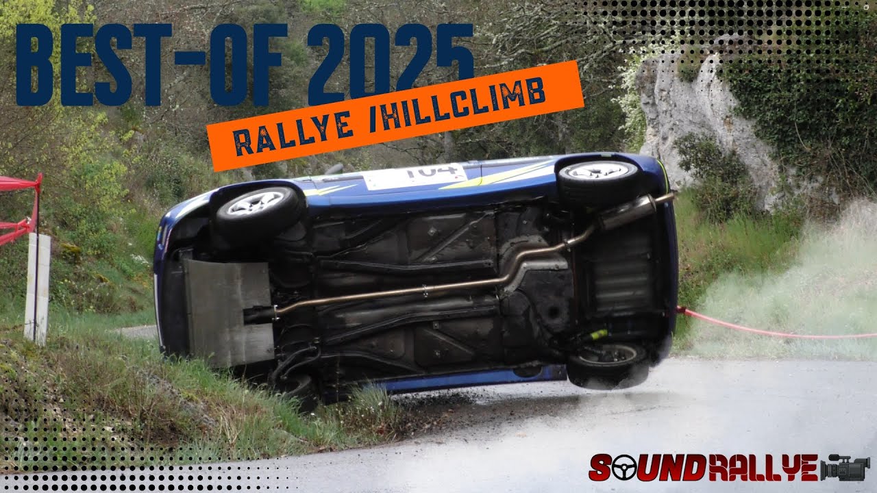 ЛУЧШЕЕ 2025 ГОДА | Больше экшена и аварий | Ралли и горные гонки | SoundRallye #rally #bestof #crash