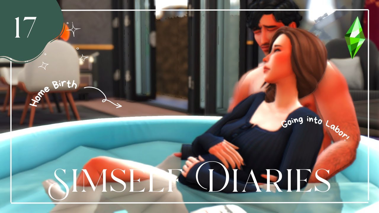 My Labor & Birth Story🍼💙 | Simself Diaries | The Sims 4 |