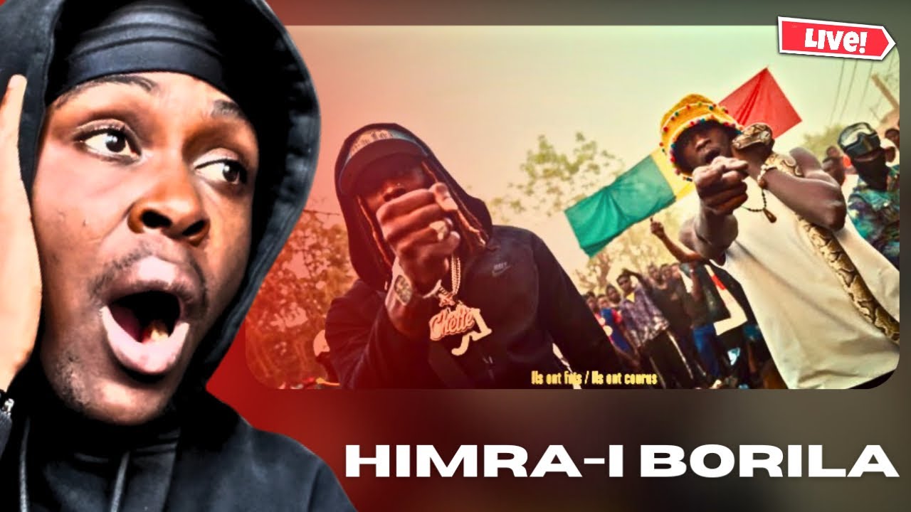 THE KING IS BACK⚔️||HIMRA - I BORI LA Feat ENFANT NOIR (clip officiel)REACTION😱