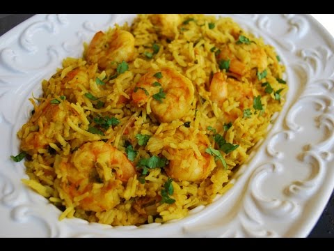 Goan shrimp/prawn pulav