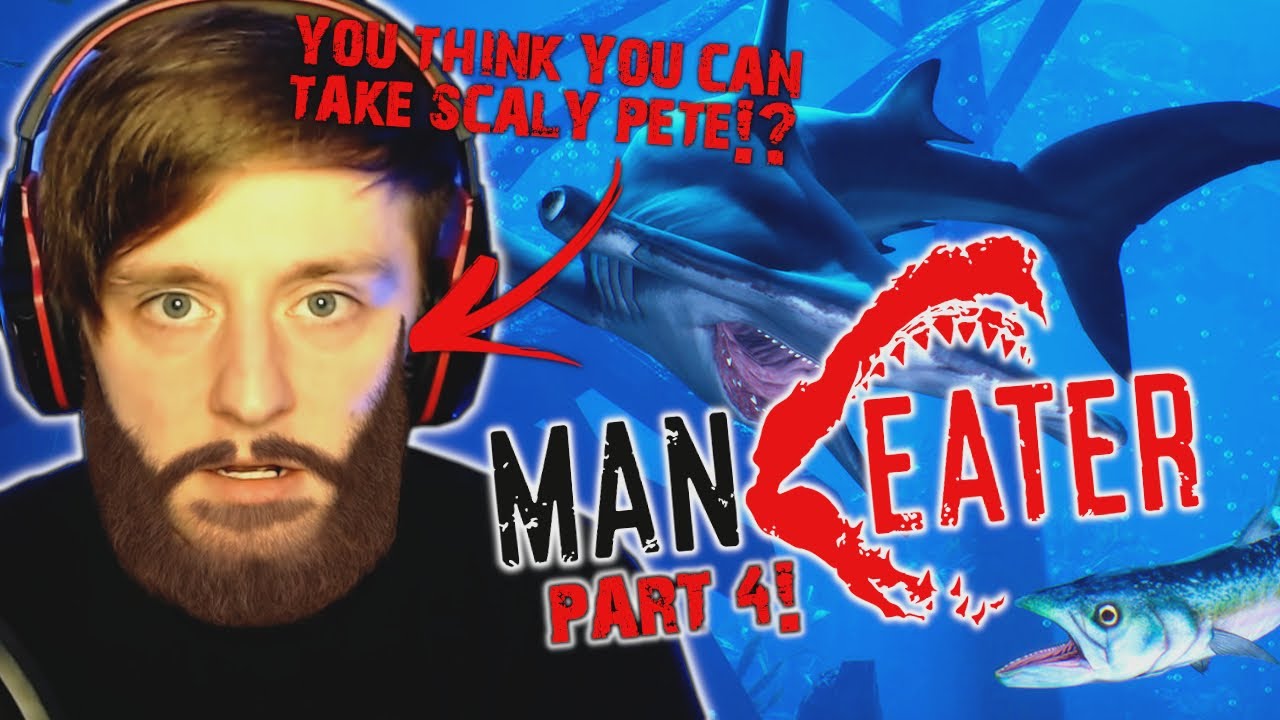 HAMMERHEAD SHARKS WON'T LEAVE ME ALONE! Maneater Gameplay Pt.4