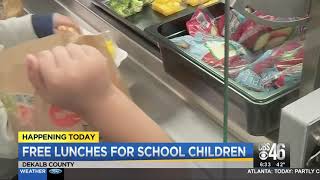 Free Lunch For Students In The Dekalb County School District