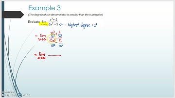 MAT183: Limits at Infinity of Rational Functions_Example 3