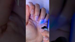 turning my nails into almond gel x ✶