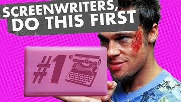 THE FIRST RULE OF SCREENWRITING