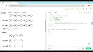 61. Rotate List | Leetcode | Linked List | DSA