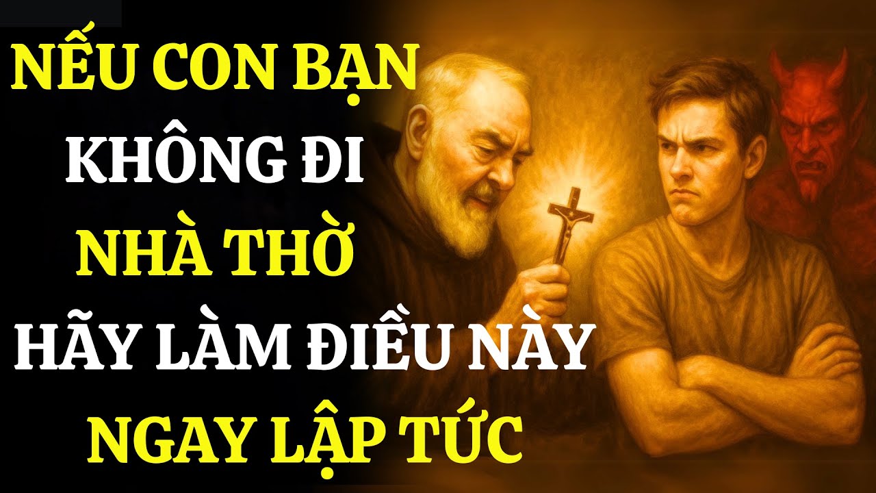 ⚠️ PADRE PIO TIẾT LỘ BÍ MẬT: HÃY LÀM ĐIỀU NÀY NẾU CON BẠN ĐÃ RỜI BỎ GIÁO HỘI!