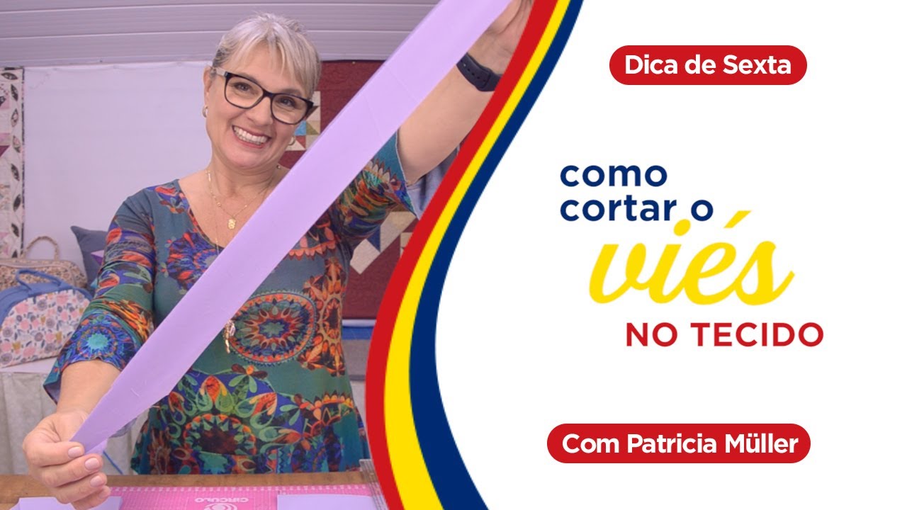 Como cortar o VIÉS mais longo no tecido! | Dica de Sexta