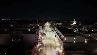 Downtown Appleton, WI April 7, 2025.