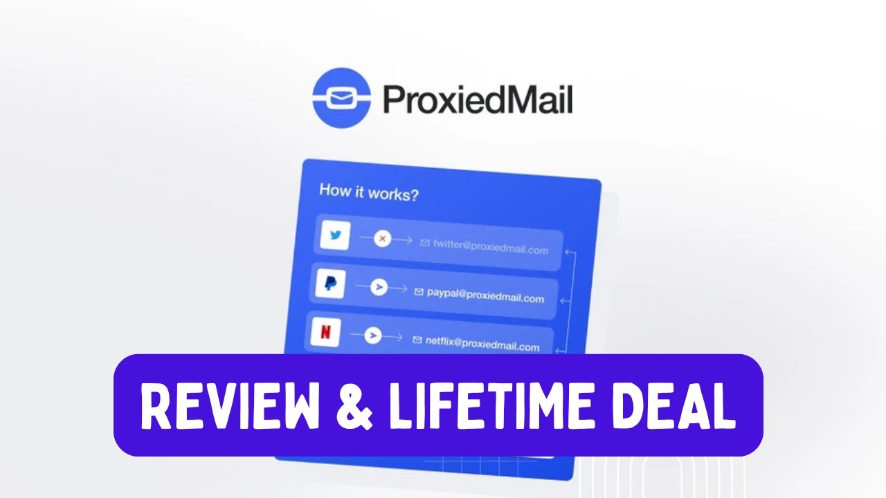 ProxiedMail Review & Lifetime Deal | Manage Your Email Identity with Ease and Security