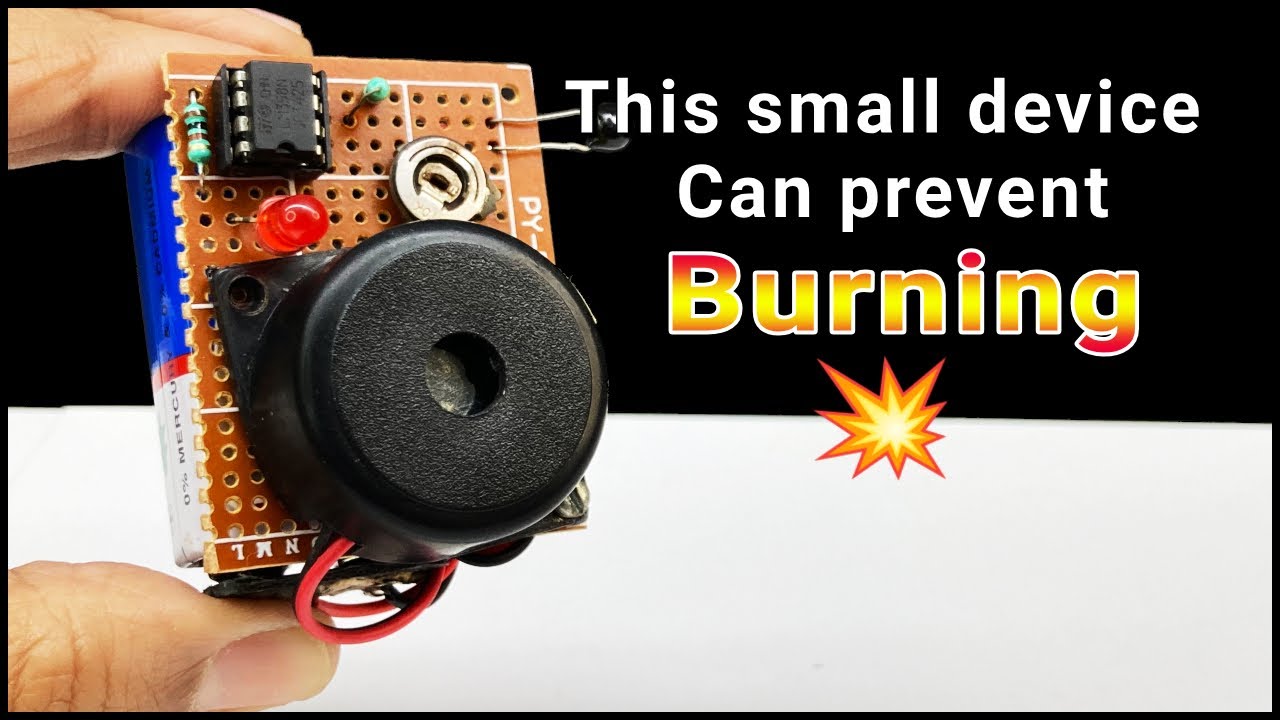 High Temperature alarm | How to make | Electronics project - YouTube