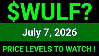 WULF Stock (TeraWulf Inc.) WULF Stock Technical Analysis | July 7, 2026