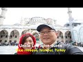 Uncle Lee toured the Blue Mosque in Istanbul