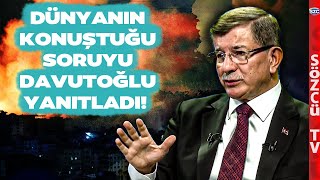 Ahmet Davutoğlu Milyonların Merak Ettiği Hamas Sorusunu Yanıtladı!