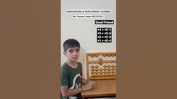 Abacus Video || Saksham Abacus Academy #abacus #education #maths #student #brain #development #class
