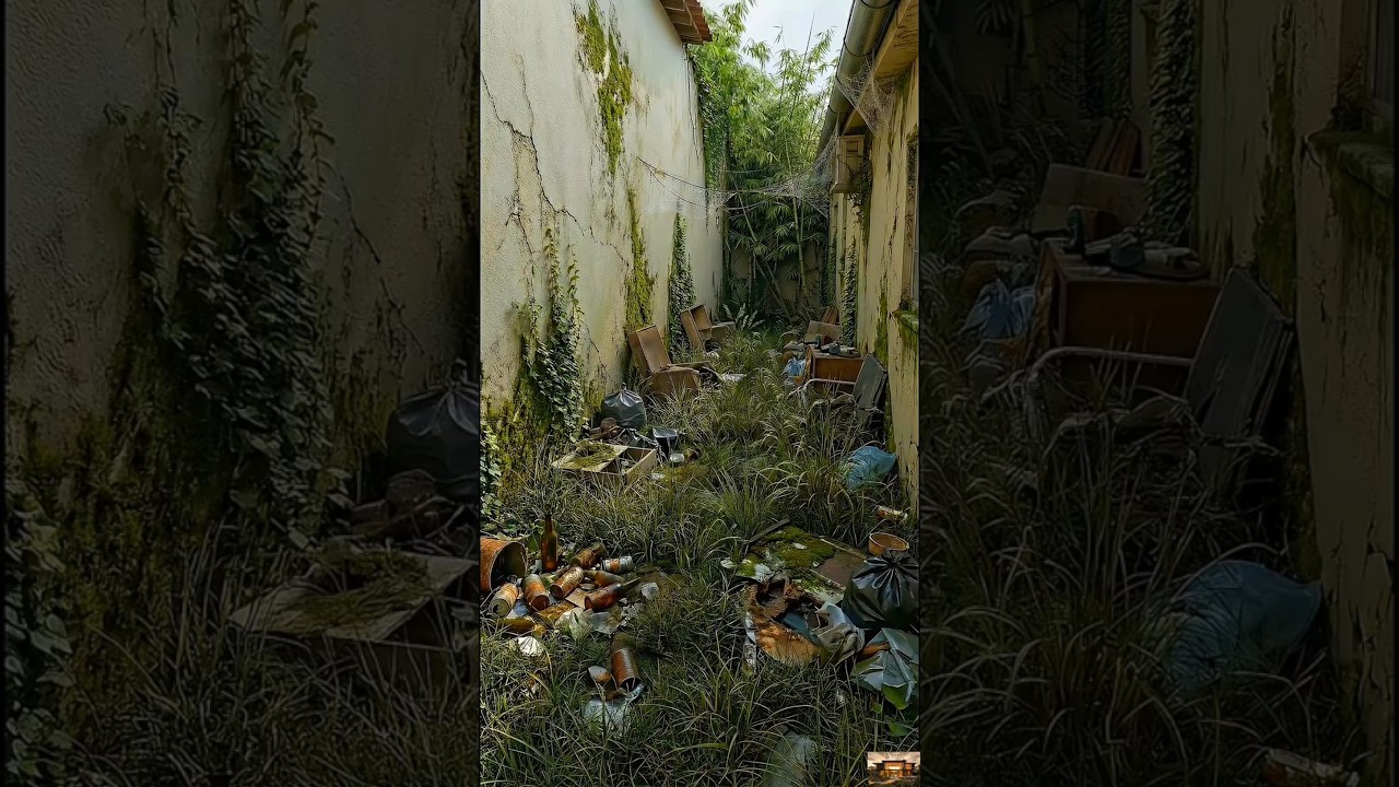 Dirty Narrow Yard to Oasis Transformation ✨