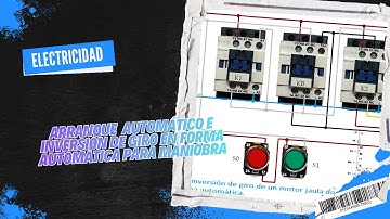 Arranque automático e inversión de giro en forma autommática para maniobra